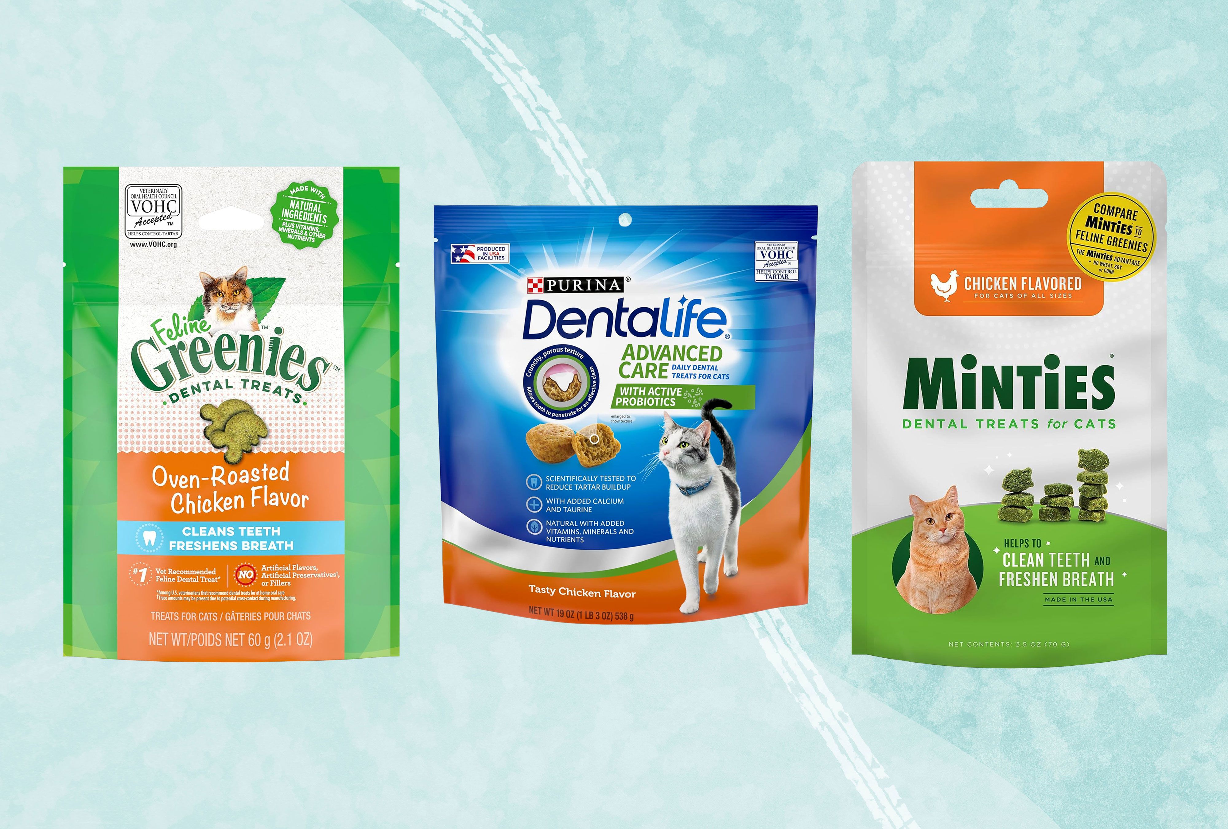 Greenies, Dentalife and Minties Dental Treats 