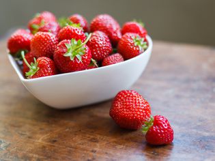 bowl of strawberries